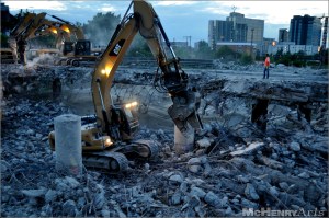 Vollsperrung der A 40 2012