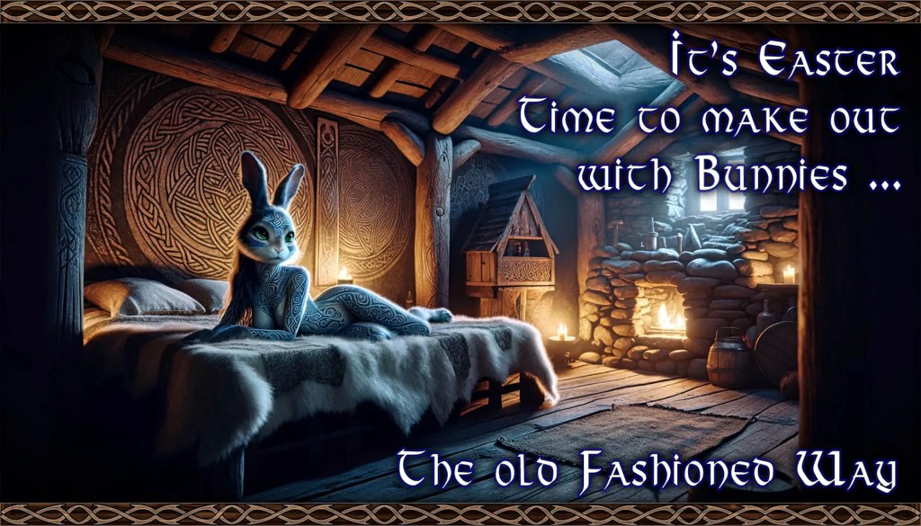 It’s easter, make out with&nbsp;bunnies