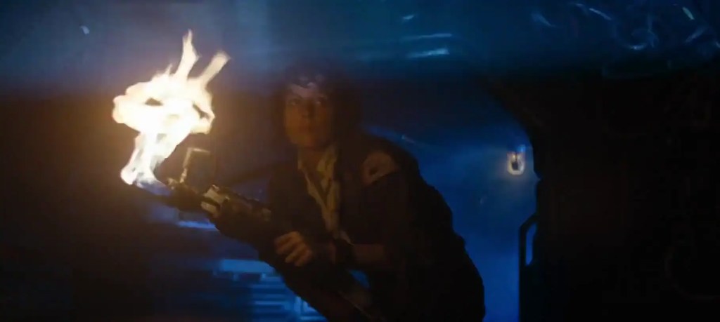 "Alien" from 1979, directed by Ridley Scott, is a groundbreaking film that revolutionized science fiction and horror. With its oppressive atmosphere, strong female protagonist, and profound themes, "Alien" remains a milestone in cinema. Sigourney Weaver's performance, H.R. Giger's unique design, and the timeless suspense make it an unforgettable classic that has inspired numerous sequels, prequels, and analyses.