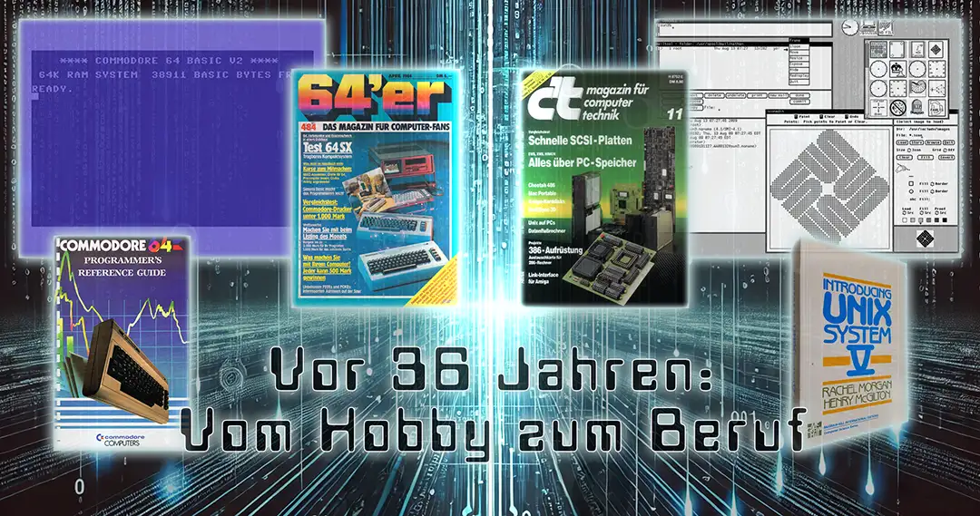 Vor 36 Jahren: Vom Hobby zum Beruf