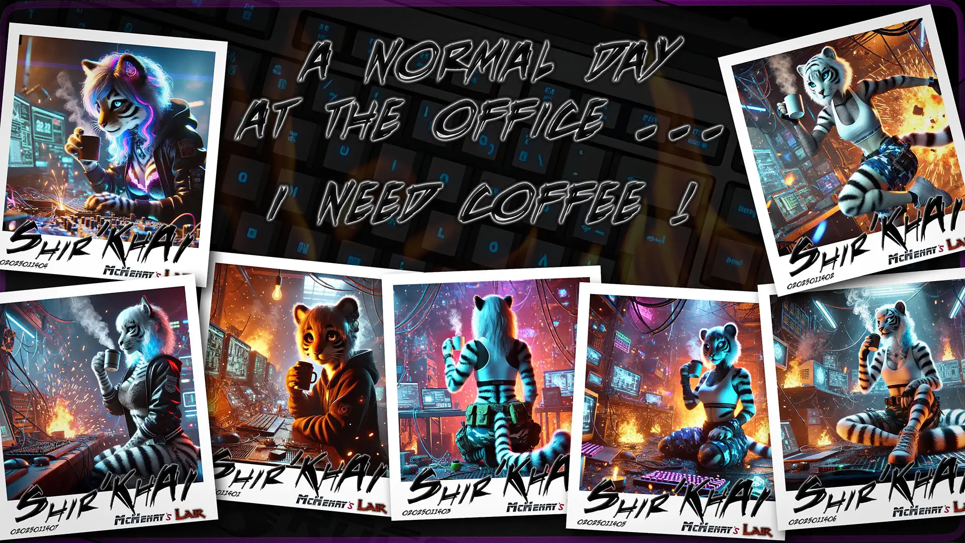 A normal day at the office …