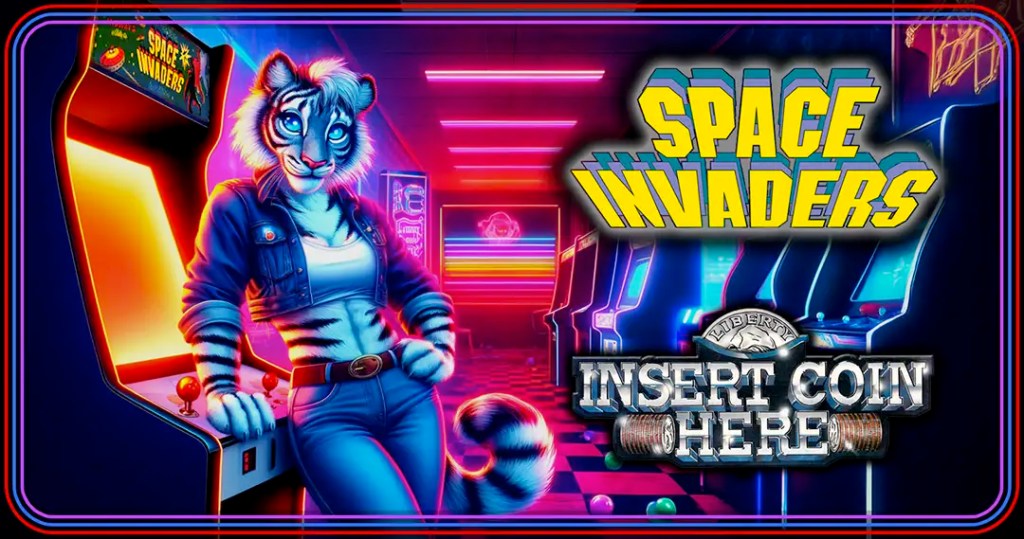 Inside coin here: Space&nbsp;Invaders