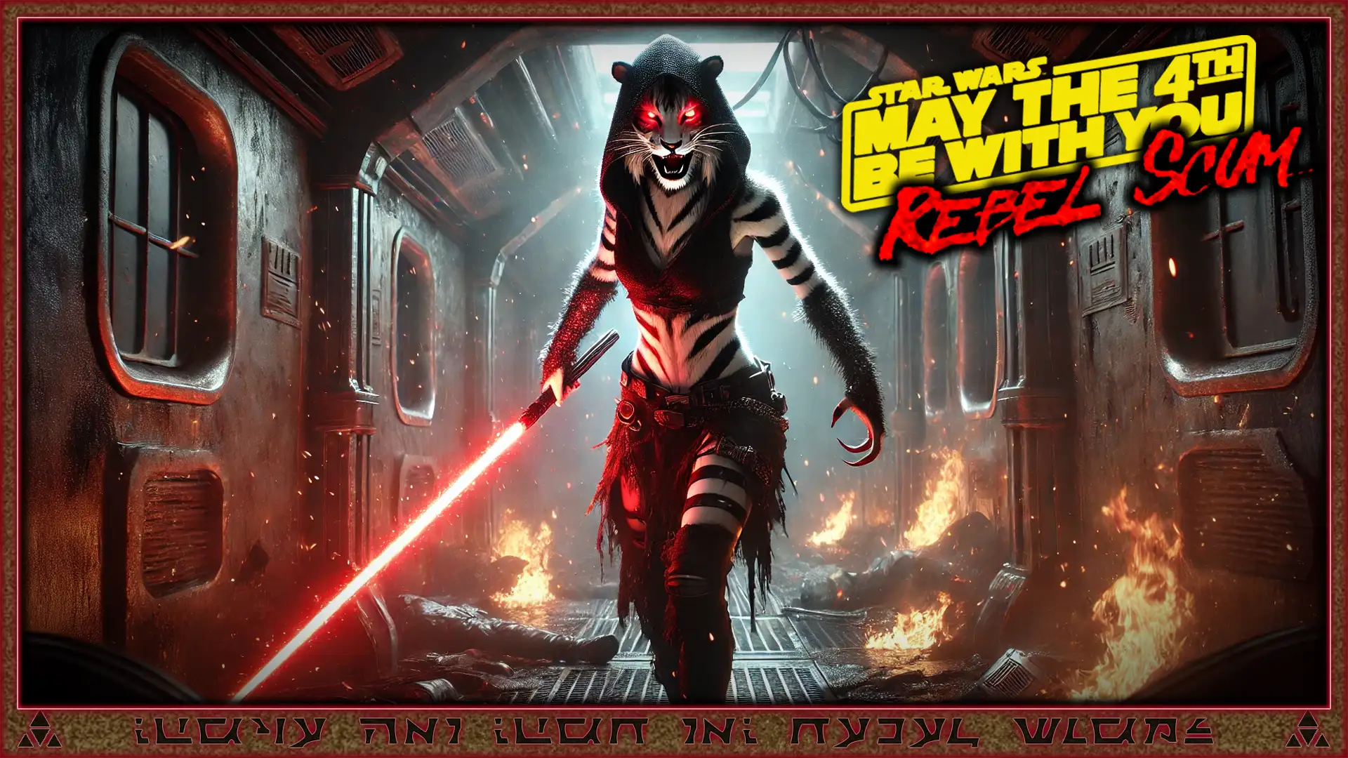 May the 4th be with you …