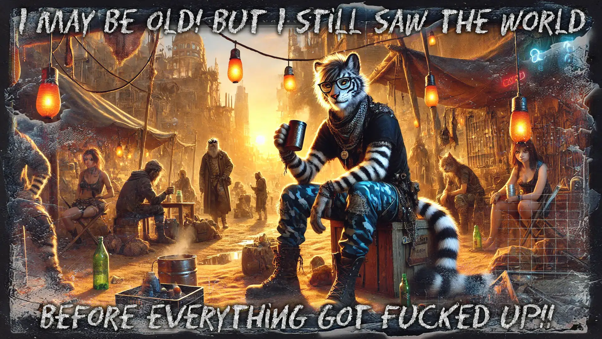 I may be old! ….