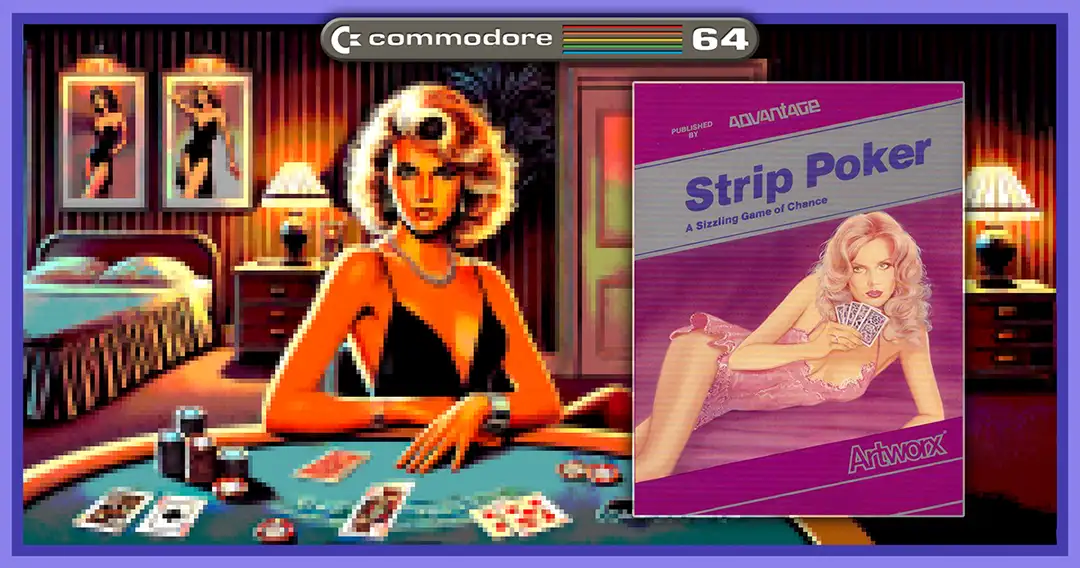 C64: Artworx’s Strip Poker