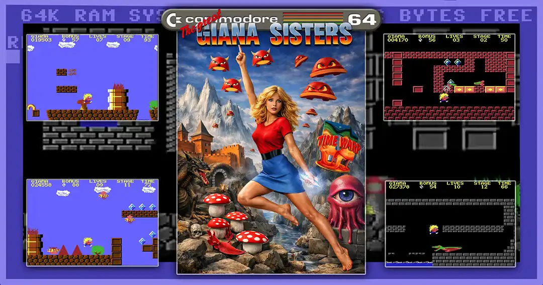 C64: The Great Giana Sisters