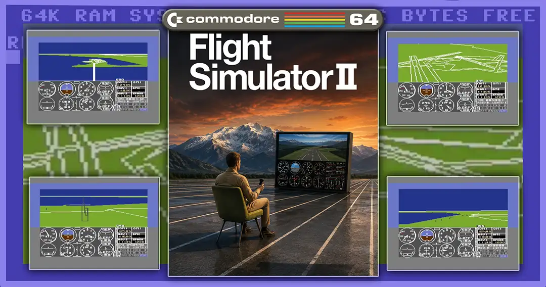 C64: Flight Simulator II