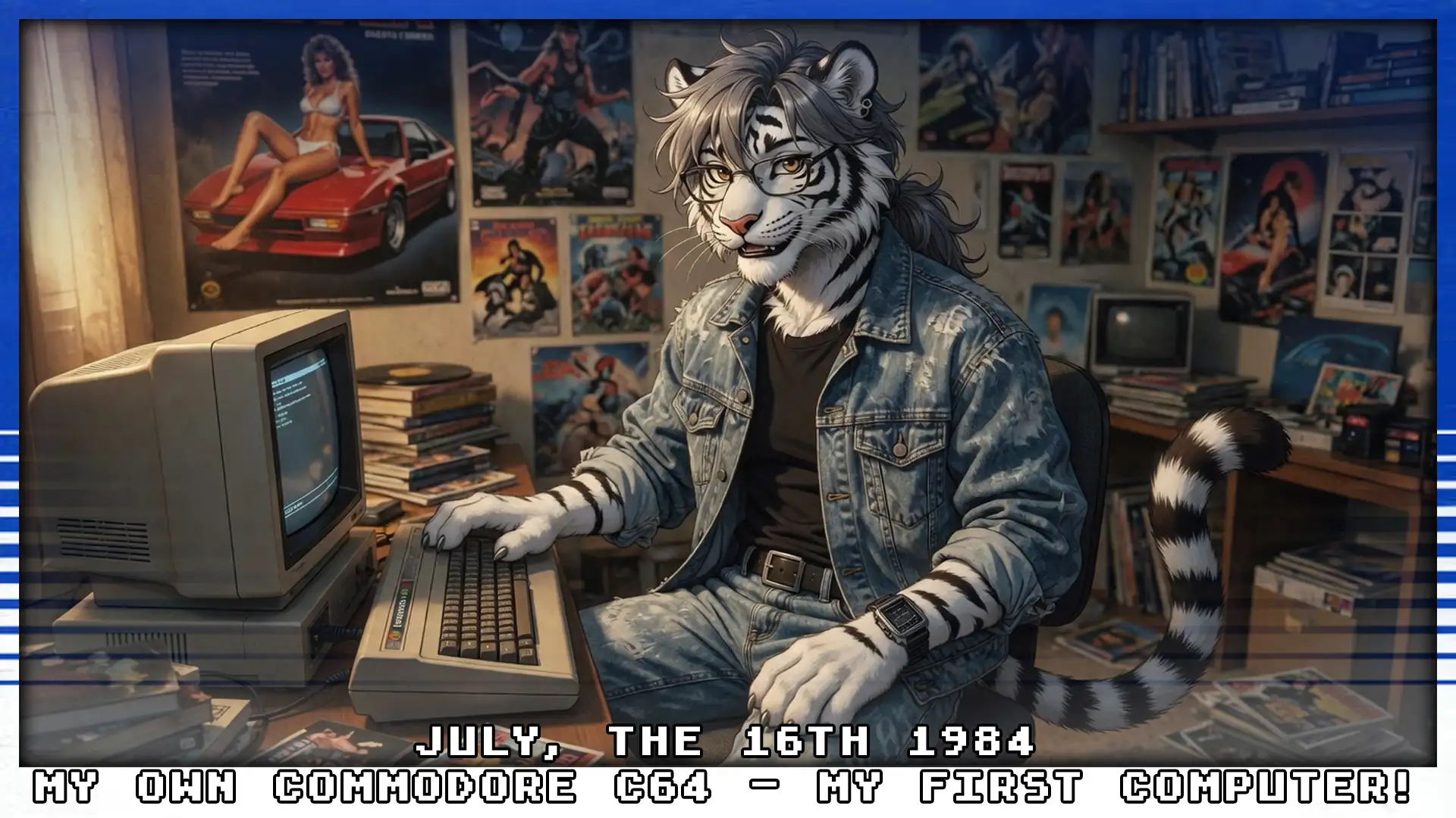 July, the 16th 1984- My C64