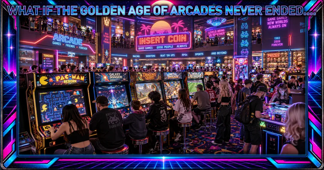 What if, the Golden Age of Arcades never ended….
